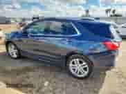 2018 Chevrolet Equinox Premier with VIN 3GNAXNEX1JS633613, listed as a Copart auction lot 80985185 with 87,243 mi miles and Salvage title. Bid and sale history available at DreamBid. Image 2.