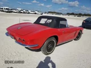 1962 Chevrolet Corvette с VIN 20867S102312, выставлен на аукционе Copart как лот 77646034 с пробегом Не указан миль и Списание • Salvage title. История ставок и продаж доступна на DreamBid. Изображение 3.