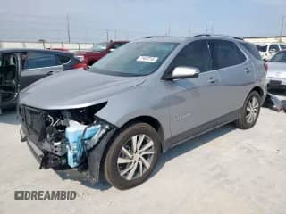 2024 Chevrolet Equinox Premier с VIN 3GNAXNEG1RL126541, выставлен на аукционе Copart как лот 71437215 с пробегом 9 047 миль миль и Списание • Salvage title. История ставок и продаж доступна на DreamBid. Изображение 1.