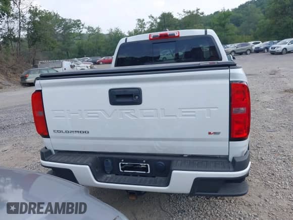 2021 Chevrolet Colorado 4WD LT with VIN 1GCGTCEN6M1116735, listed as a IAAI auction lot 42930476 with Not provided miles and . Bid and sale history available at DreamBid. Image 16.