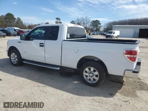 2012 Ford F-150 XL with VIN 1FTFX1CT8CFA10505, listed as a Copart auction lot 47169785 with 204,999 mi miles and Salvage title. Bid and sale history available at DreamBid. Image 2.