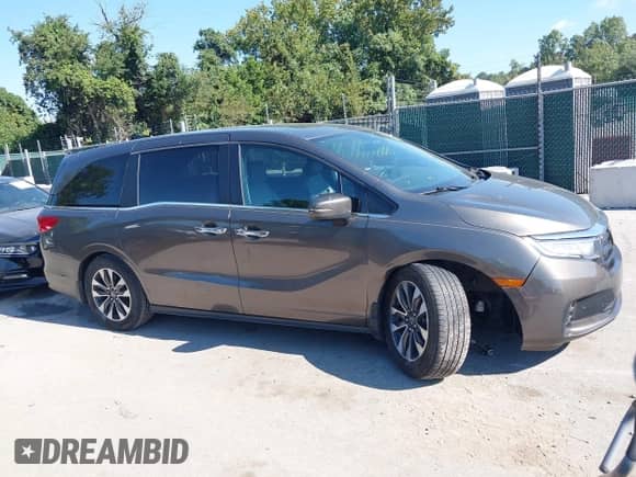 2021 Honda Odyssey EX-L с VIN 5FNRL6H72MB033477, выставлен на аукционе IAAI как лот 43117099 с пробегом 192 624 миль миль и . История ставок и продаж доступна на DreamBid. Изображение 13.