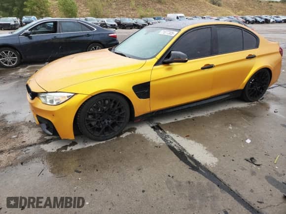 2017 BMW M3 с VIN WBS8M9C51H5G83887, выставлен на аукционе Copart как лот 71077305 с пробегом 40 421 миль миль и Списание • Salvage title. История ставок и продаж доступна на DreamBid. Изображение 1.