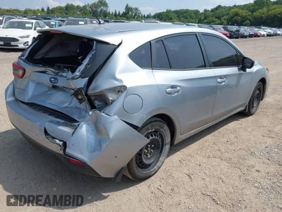2020 Subaru Impreza with VIN 4S3GTAB61L3713599, listed as a IAAI auction lot 42940842 with 37,252 mi miles and . Bid and sale history available at DreamBid. Image 4.