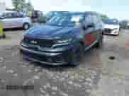 2023 Kia Sorento SX with VIN 5XYRK4LF4PG174554, listed as a IAAI auction lot 42319577 with 72,113 mi miles and . Bid and sale history available at DreamBid. Image 2.