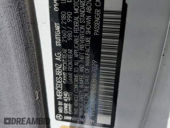 1990 Mercedes-Benz 300 CE с VIN WDBEA51D0LB167029, выставлен на аукционе Copart как лот 68581534 с пробегом 184 595 миль миль и Списание • Salvage title. История ставок и продаж доступна на DreamBid. Изображение 14.