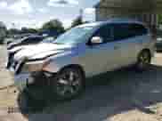 2014 Nissan Pathfinder S with VIN 5N1AR2MN5EC688364, listed as a Copart auction lot 61367445 with 126,918 mi miles and Salvage title. Bid and sale history available at DreamBid. Image 1.