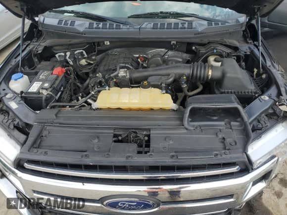 2019 Ford F-150 XL with VIN 1FTEW1EB1KFB83087, listed as a Copart auction lot 68265645 with 55,471 mi miles and Salvage title. Bid and sale history available at DreamBid. Image 11.