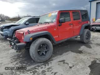 2007 Jeep Wrangler Unlimited Rubicon with VIN 1J4GA69177L102392, listed as a Copart auction lot 53195215 with 166,296 mi miles and Salvage title. Bid and sale history available at DreamBid. Image 1.