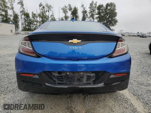 2016 Chevrolet Volt LT с VIN 1G1RC6S5XGU135248, выставлен на аукционе Copart как лот 71561125 с пробегом 55 466 миль миль и Списание • Salvage title. История ставок и продаж доступна на DreamBid. Изображение 6.
