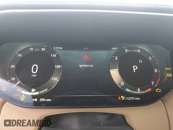 2024 Land Rover Range Rover Sport SE with VIN SAL1P9EU4RA167199, listed as a Copart auction lot 84867165 with 12,737 mi miles and Clean title. Bid and sale history available at DreamBid. Image 10.