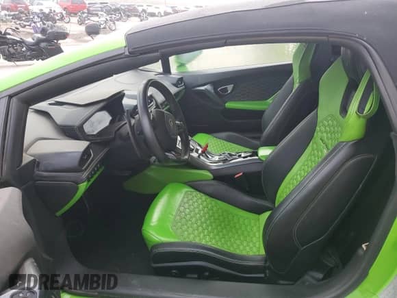2017 Lamborghini Huracan with VIN ZHWUR2ZF7HLA08210, listed as a Copart auction lot 51895654 with Not provided miles and Non repairable. Bid and sale history available at DreamBid. Image 7.