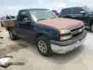 2007 Chevrolet Silverado 1500 Work Truck with VIN 1GCEC14X97Z176075, listed as a Copart auction lot 59657725 with 246,700 mi miles and Salvage title. Bid and sale history available at DreamBid. Image 4.
