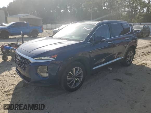 2020 Hyundai Santa Fe SEL с VIN 5NMS3CAD5LH238305, выставлен на аукционе Copart как лот 85165845 с пробегом 68 904 миль миль и Списание • Salvage title. История ставок и продаж доступна на DreamBid. Изображение 1.