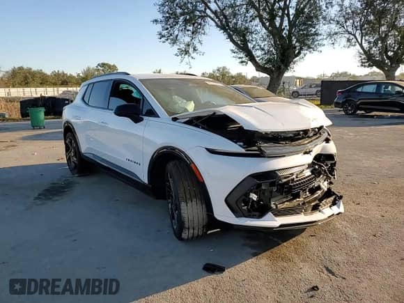 2024 Chevrolet Equinox EV RS with VIN 3GN7DSRP6RS294001, listed as a Copart auction lot 87216304 with 5,813 mi miles and Salvage title. Bid and sale history available at DreamBid. Image 12.