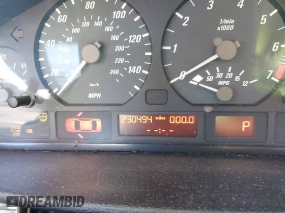 2005 BMW 3 Series 325Ci with VIN WBABD334X5PL07426, listed as a IAAI auction lot 43359844 with 230,494 mi miles and . Bid and sale history available at DreamBid. Image 7.