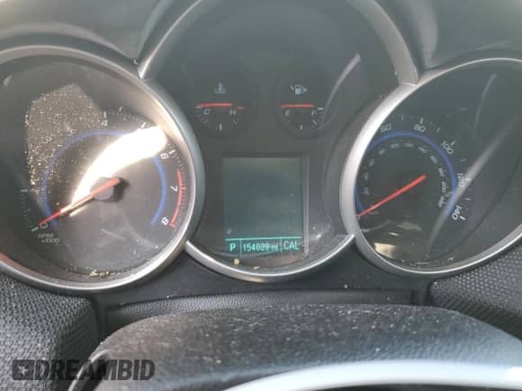 2015 Chevrolet Cruze LT with VIN 1G1PC5SB1F7245917, listed as a Copart auction lot 81414855 with 154,028 mi miles and Salvage title. Bid and sale history available at DreamBid. Image 9.