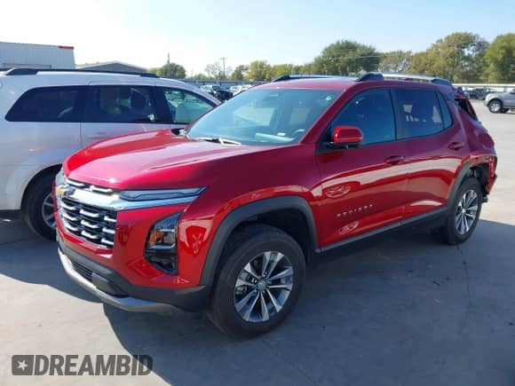 2025 Chevrolet Equinox FWD LT z VIN 3GNAXHEG9SL216043, wystawiony jako IAAI lot #43543033 z przebiegiem 21 028 mil mil oraz . Historia ofert i sprzedaży dostępna na DreamBid. Obrazek 2.