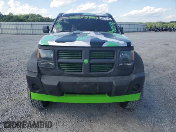 2007 Dodge Nitro SLT with VIN 1D8GT58K87W634576, listed as a Copart auction lot 58013705 with 309,569 mi miles and Salvage title. Bid and sale history available at DreamBid. Image 5.