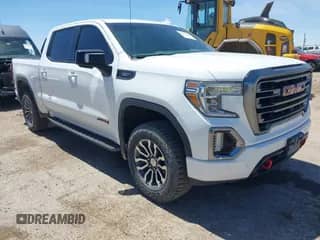 2021 GMC Sierra 1500 AT4 with VIN 1GTU9EET2MZ274681, listed as a IAAI auction lot 42066861 with 81,884 mi miles and . Bid and sale history available at DreamBid. Image 1.