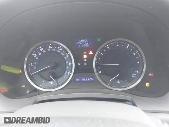 2012 Lexus IS 250 z VIN JTHCF5C20C5053177, wystawiony jako IAAI lot #43012588 z przebiegiem 183 326 mil mil oraz . Historia ofert i sprzedaży dostępna na DreamBid. Obrazek 7.