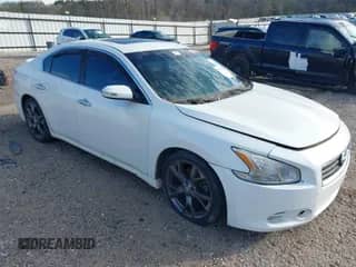 2013 Nissan Maxima S with VIN 1N4AA5AP2DC811562, listed as a IAAI auction lot 41277183 with Not provided miles and . Bid and sale history available at DreamBid. Image 1.