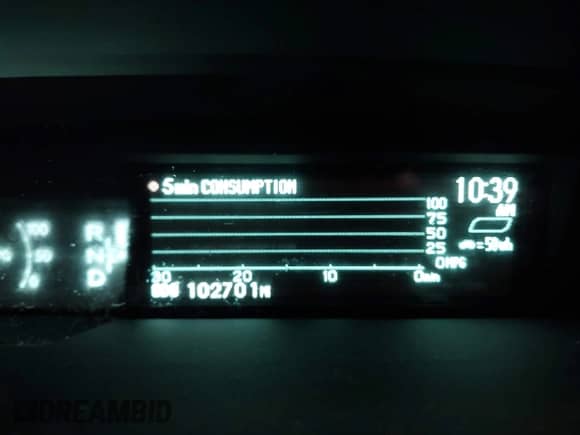 2011 Toyota Prius II with VIN JTDKN3DUXB1410827, listed as a IAAI auction lot 42700462 with 102,701 mi miles and . Bid and sale history available at DreamBid. Image 15.