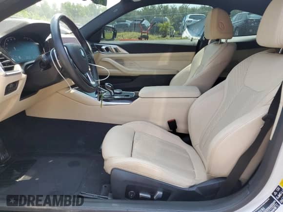 2023 BMW 4 Series 430i xDrive z VIN WBA73AP07PCM91979, wystawiony jako Copart lot #65513055 z przebiegiem 37 300 mil mil oraz Szkoda całkowita • Salvage title. Historia ofert i sprzedaży dostępna na DreamBid. Obrazek 7.