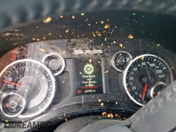 2021 Ram 1500 Lone Star z VIN 1C6RREFG6MN814894, wystawiony jako Copart lot #63807785 z przebiegiem 68 745 mil mil oraz Szkoda całkowita • Salvage title. Historia ofert i sprzedaży dostępna na DreamBid. Obrazek 9.