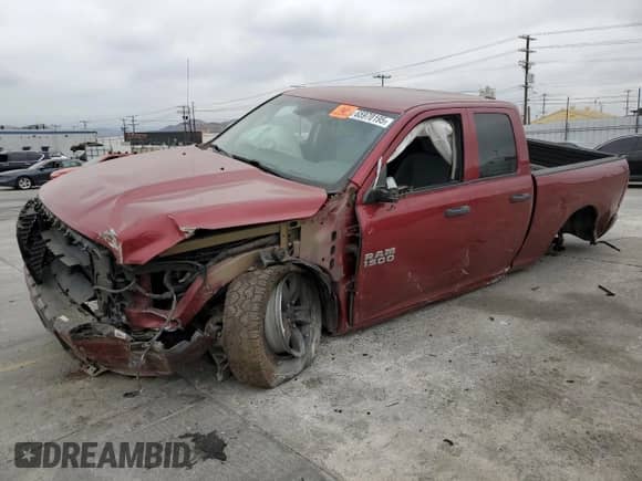 2014 Ram 1500 Tradesman с VIN 1C6RR6FG7ES435069, выставлен на аукционе Copart как лот 65970195 с пробегом 104 651 миль миль и Списание • Salvage title. История ставок и продаж доступна на DreamBid. Изображение 1.