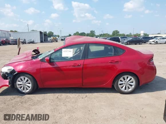 2014 Dodge Dart Aero with VIN 1C3CDFDH2ED767521, listed as a IAAI auction lot 42937366 with Not provided miles and . Bid and sale history available at DreamBid. Image 14.