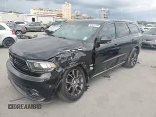 2015 Dodge Durango R/T with VIN 1C4SDHCT7FC201838, listed as a Copart auction lot 83813795 with Not provided miles and Salvage title. Bid and sale history available at DreamBid. Image 1.