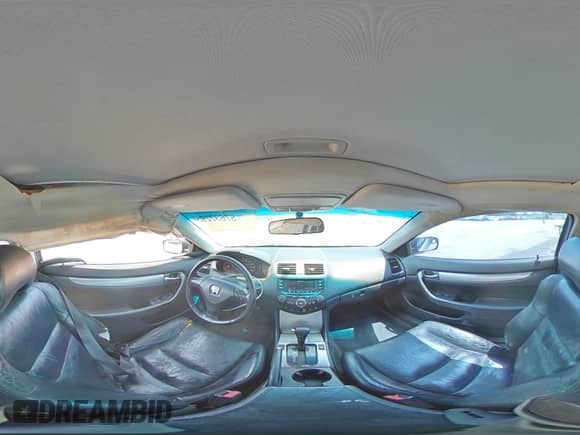 2005 Honda Accord EX-L with VIN 1HGCM72605A004564, listed as a Copart auction lot 57632295 with 201,258 mi miles and Salvage title. Bid and sale history available at DreamBid. Image 14.