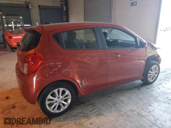 2022 Chevrolet Spark 1LT с VIN KL8CD6SA0NC014067, выставлен на аукционе Copart как лот 81422015 с пробегом 21 907 миль миль и Списание • Salvage title. История ставок и продаж доступна на DreamBid. Изображение 3.