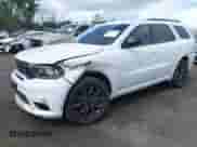 2020 Dodge Durango GT Plus z VIN 1C4RDJDG4LC287547, wystawiony jako IAAI lot #42617574 z przebiegiem 61 223 mil mil oraz . Historia ofert i sprzedaży dostępna na DreamBid. Obrazek 2.