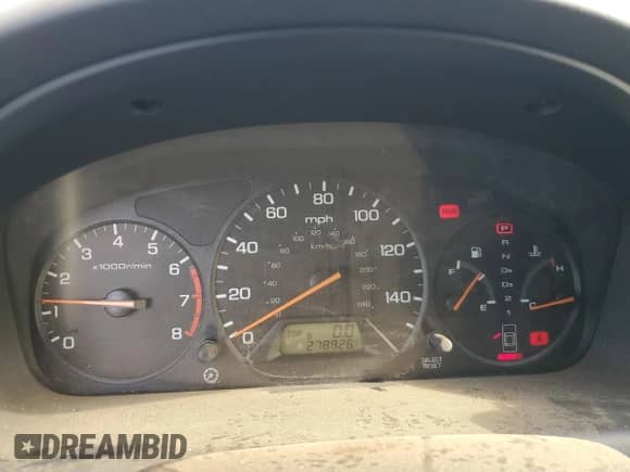 1998 Honda Accord EX with VIN 1HGCG3270WA016496, listed as a Copart auction lot 69843885 with 278,826 mi miles and Salvage title. Bid and sale history available at DreamBid. Image 9.