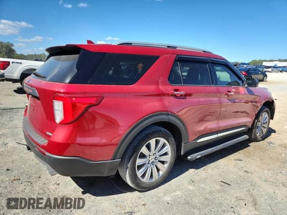 2020 Ford Explorer Limited z VIN 1FMSK7FH7LGA58929, wystawiony jako Copart lot #82542795 z przebiegiem 46 429 mil mil oraz Nie do naprawy • Non repairable. Historia ofert i sprzedaży dostępna na DreamBid. Obrazek 3.