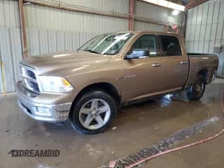 2009 Dodge 1500 SLT with VIN 1D3HV13T69S750043, listed as a Copart auction lot 89912155 with 186,716 mi miles and Salvage title. Bid and sale history available at DreamBid. Image 1.