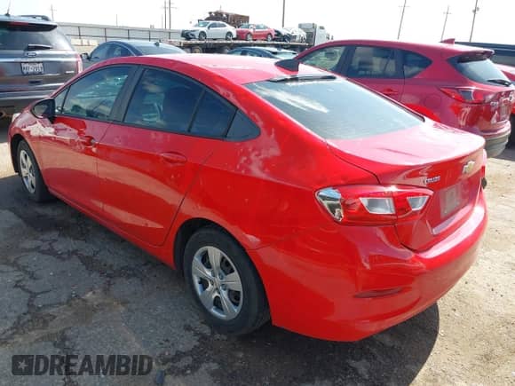 2017 Chevrolet Cruze LS z VIN 3G1BC5SMXHS554026, wystawiony jako IAAI lot #42548121 z przebiegiem 112 353 mil mil oraz . Historia ofert i sprzedaży dostępna na DreamBid. Obrazek 3.
