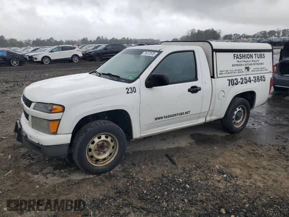 2011 Chevrolet Colorado Work Truck with VIN 1GCCSBF96B8118499, listed as a Copart auction lot 71617575 with 220,337 mi miles and Salvage title. Bid and sale history available at DreamBid. Image 1.