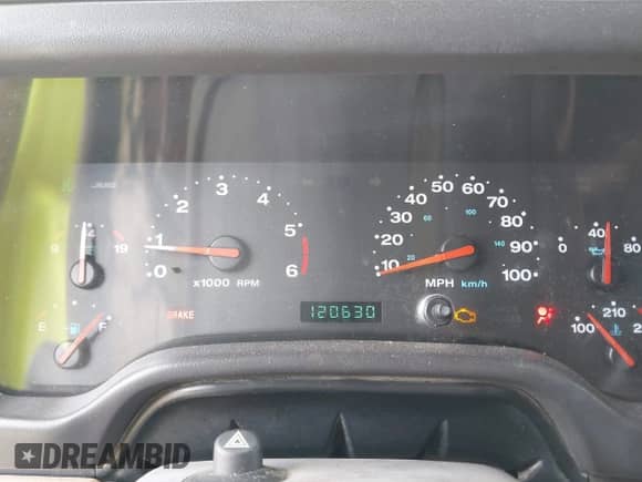 2001 Jeep Wrangler Sahara with VIN 1J4FA59S41P358035, listed as a IAAI auction lot 42685488 with 120,630 mi miles and . Bid and sale history available at DreamBid. Image 7.