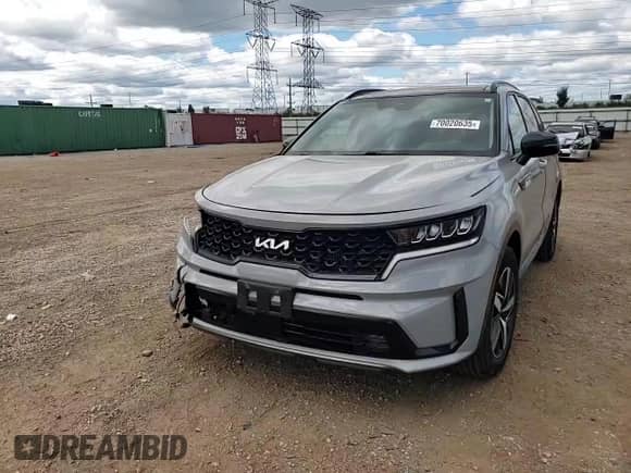 2022 Kia Sorento EX with VIN 5XYRH4LF5NG130512, listed as a Copart auction lot 70020635 with 31,219 mi miles and Salvage title. Bid and sale history available at DreamBid. Image 14.