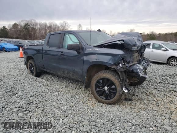 2020 Chevrolet Silverado 1500 Custom с VIN 1GCUYBEF1LZ206401, выставлен на аукционе Copart как лот 48477775 с пробегом Не указан миль и Списание • Salvage title. История ставок и продаж доступна на DreamBid. Изображение 4.