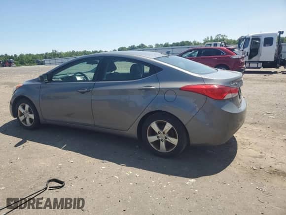 2012 Hyundai Elantra GLS with VIN 5NPDH4AEXCH119550, listed as a Copart auction lot 59439935 with 134,950 mi miles and Clean title. Bid and sale history available at DreamBid. Image 2.