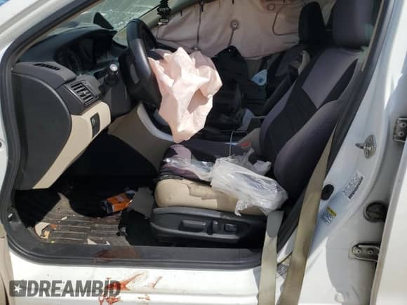 2014 Honda Accord EX-L with VIN 1HGCR3F82EA037300, listed as a Copart auction lot 71590825 with Not provided miles and Salvage title. Bid and sale history available at DreamBid. Image 7.