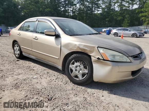 2005 Honda Accord LX with VIN 1HGCM55495A121364, listed as a Copart auction lot 69799365 with 109,043 mi miles and Salvage title. Bid and sale history available at DreamBid. Image 4.