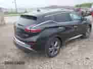 2024 Nissan Murano Platinum with VIN 5N1AZ2DS1RC123685, listed as a IAAI auction lot 42358404 with 7,344 mi miles and . Bid and sale history available at DreamBid. Image 4.