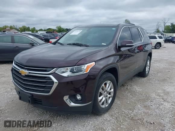 2018 Chevrolet Traverse LT Cloth with VIN 1GNEVGKW8JJ125235, listed as a IAAI auction lot 43010179 with Not provided miles and . Bid and sale history available at DreamBid. Image 2.