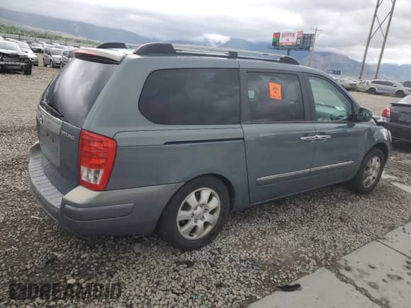 2007 Hyundai Entourage GLS с VIN KNDMC233576036090, выставлен на аукционе Copart как лот 57247385 с пробегом 155 253 миль миль и Списание • Salvage title. История ставок и продаж доступна на DreamBid. Изображение 3.