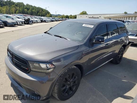 2017 Dodge Durango R/T z VIN 1C4SDHCT3HC637847, wystawiony jako Copart lot #69064244 z przebiegiem 115 205 mil mil oraz Szkoda całkowita • Salvage title. Historia ofert i sprzedaży dostępna na DreamBid. Obrazek 1.